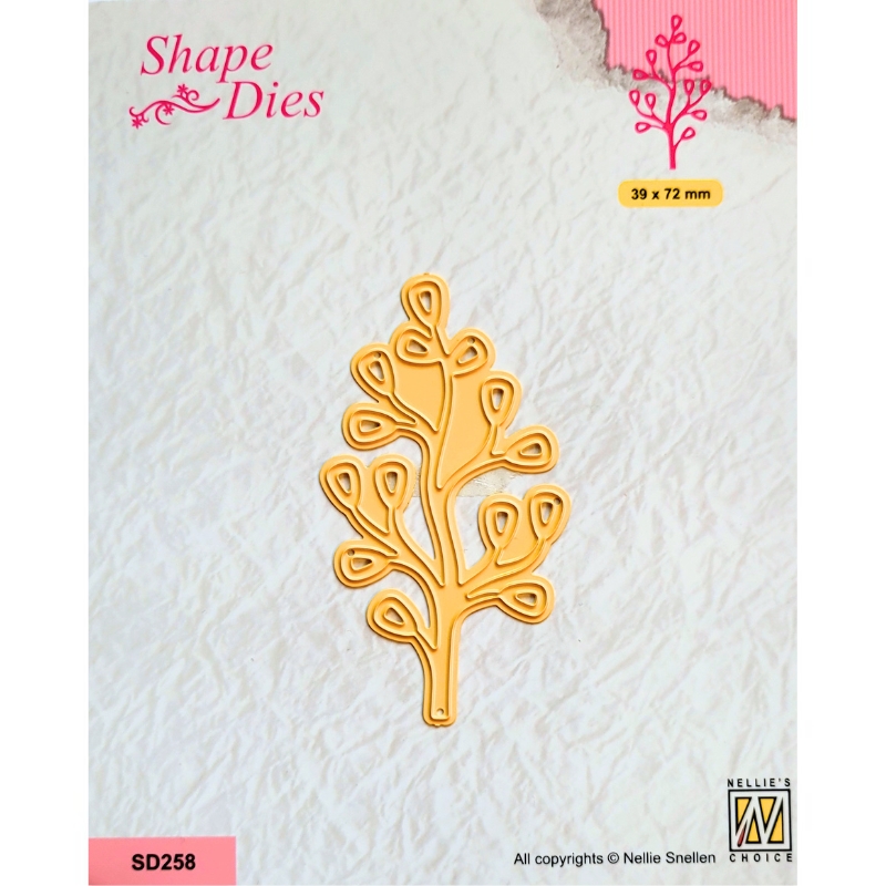 Nellie's Choice stanssi – BRANCH WITH LEAVES