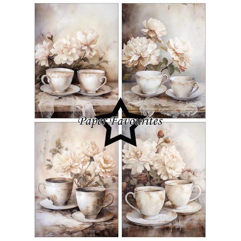 Paper Favourites – Cup of Coffee paperilajitelma A6 - Image 3