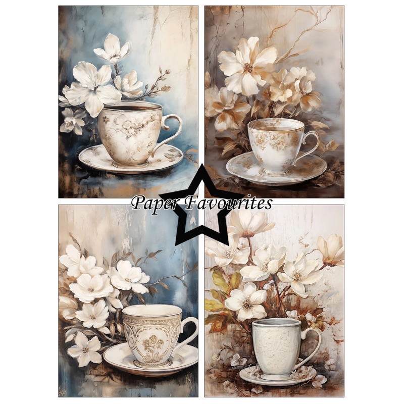 Paper Favourites – Cup of Coffee paperilajitelma A6 - Image 2