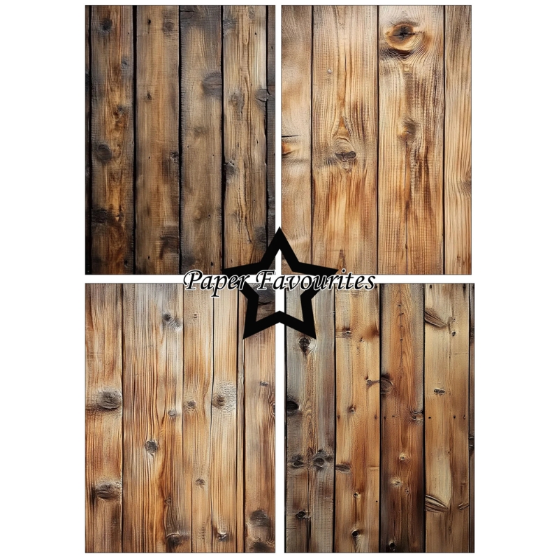 Paper Favourites – Wood paperilajitelma A5 - Bild 2