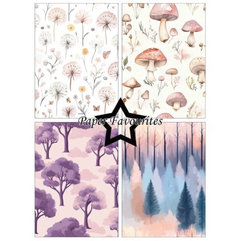 Paper Favourites Woodland Fairy paperilajitelma A6 1