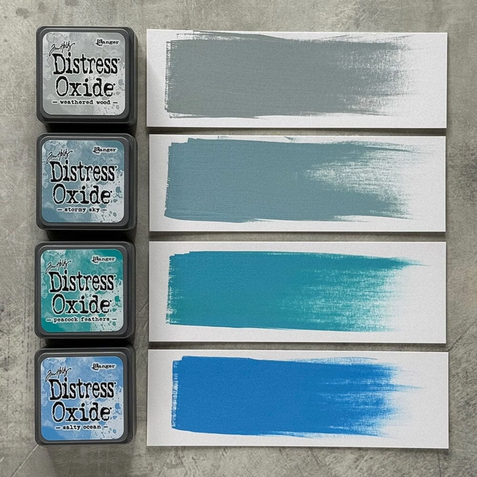 Ranger Tim Holtz – Distress Mini Oxide Ink Pads #4 mustetyynyt - Image 2