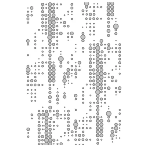 Sizzix Tim Holtz Multi Level Texture Fades kohokuviointikansio – DOTTED