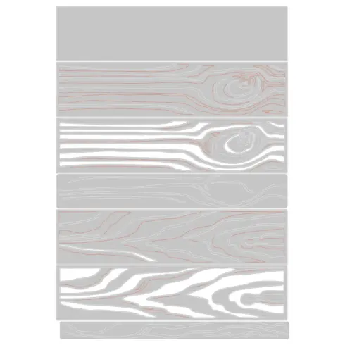 Sizzix Tim Holtz Thinlits Colorize stanssi – WOODGRAIN