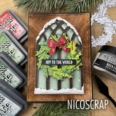 Sizzix Tim Holtz Thinlits Colorize stanssi – YULETIDE3