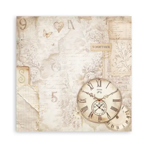 Stamperia Quiet Days Maxi paperilajitelma 10