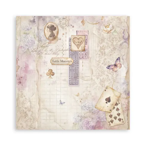 Stamperia Quiet Days Maxi paperilajitelma 12