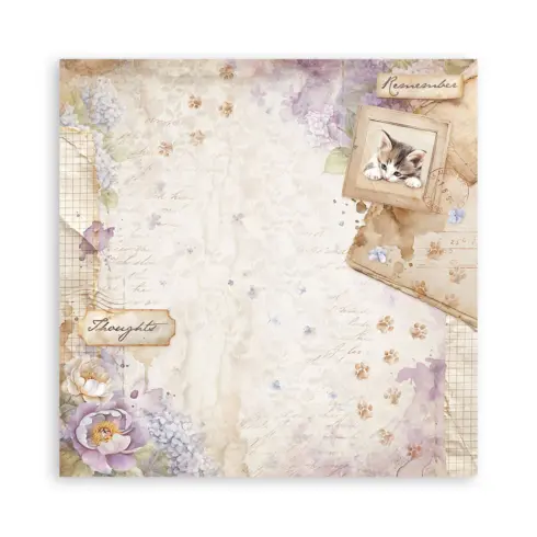 Stamperia Quiet Days Maxi paperilajitelma 14