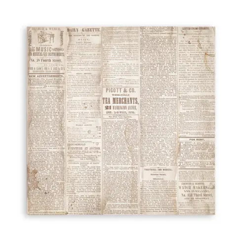 Stamperia Quiet Days Maxi paperilajitelma 17