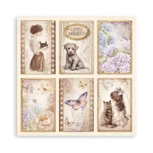 Stamperia Quiet Days Maxi paperilajitelma 18