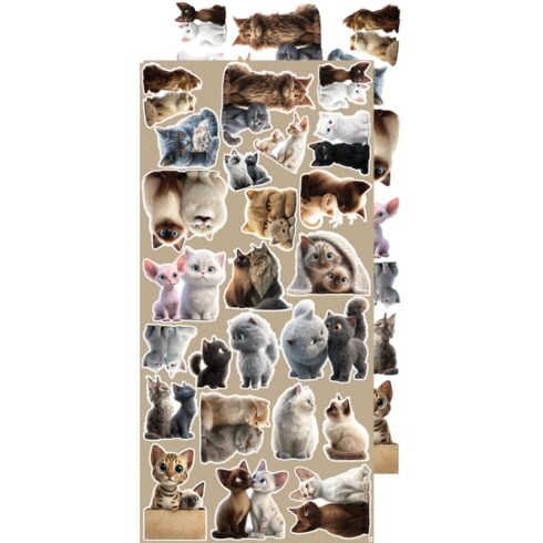 Craft OClock Creative Extras Set Cats leikekuvat 1