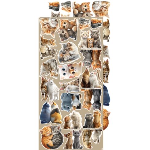 Craft OClock Creative Extras Set Cats leikekuvat 2