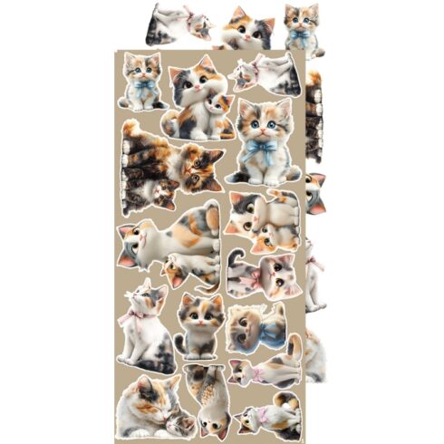 Craft OClock Creative Extras Set Cats leikekuvat