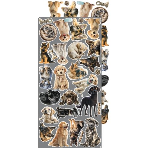 Craft OClock Creative Extras Set Dogs leikekuvat 15 x 30 cm 5