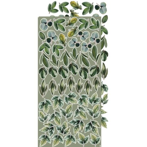 Craft OClock Creative Extras Set Leaves 1 leikekuvat 15 x 30 cm 5