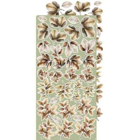 Craft OClock Creative Extras Set Leaves 2 leikekuvat 15 x 30 cm 3