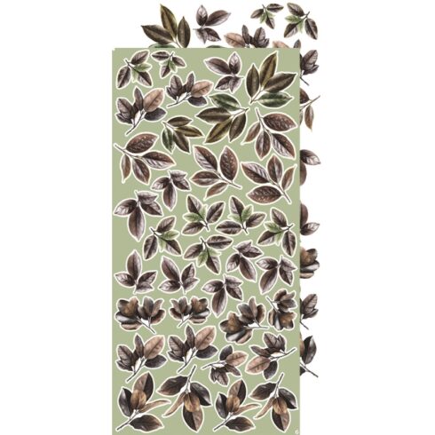 Craft OClock Creative Extras Set Leaves 2 leikekuvat 15 x 30 cm 4