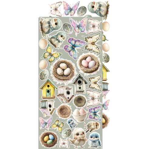 Craft OClock Creative Extras Set Spring leikekuvat 15 x 30 cm 7