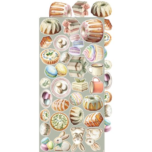 Craft OClock Creative Extras Set Spring leikekuvat 15 x 30 cm 8