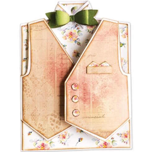 Creatief Art Card Making Book Mannenkaarten 01 Korttipakkaus 12 kpl 1