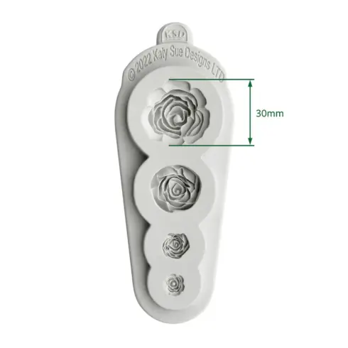 Katy Sue Designs Cosmic Shimmer – 4 in 1 Roses Silicon Mould silikonimuotti1