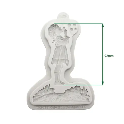 Katy Sue Designs Cosmic Shimmer – Blowing Bubbles Silicon Mould muotti