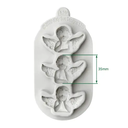 Katy Sue Designs Cosmic Shimmer – Cherub Trio Silicon Mould silikonimuotti