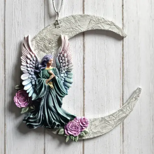 Katy Sue Designs Cosmic Shimmer – Guardian Angel Silicon Mould silikonimuotti2