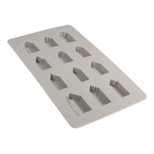 Silicone Casting Mould Mini Nordic Houses Talo muotti 1