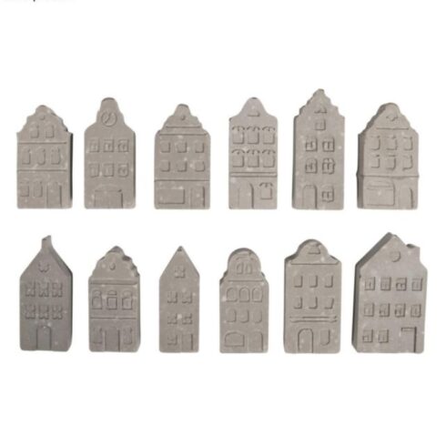 Silicone Casting Mould Mini Nordic Houses Talo muotti 3