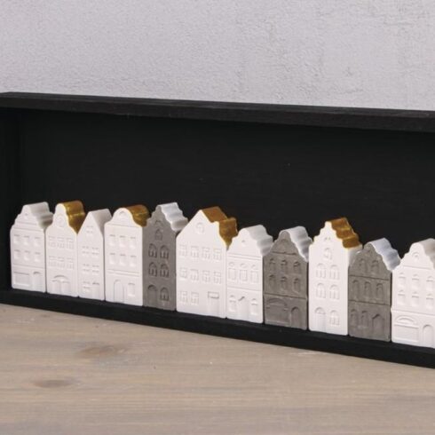 Silicone Casting Mould Mini Nordic Houses Talo muotti 7