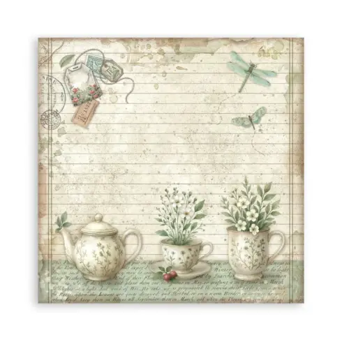 Stamperia Herbarium Silvae Maxi paperilajitelma1