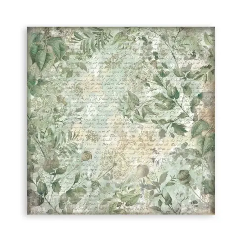 Stamperia Herbarium Silvae Maxi paperilajitelma7