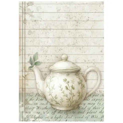 Stamperia Herbarium Silvae Rice Paper riisipaperi1