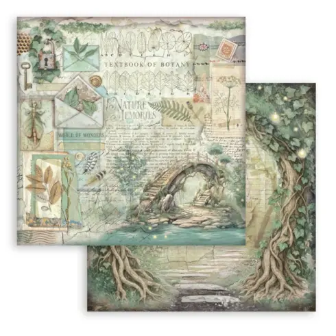 Stamperia Herbarium Silvae paperilajitelma1