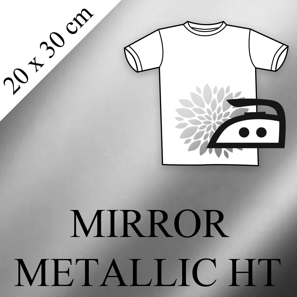 Silityskalvo 20x30cm, mirror metallic hopea