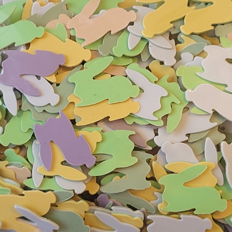 Confetti Matte Mix Rabbit – Paljetti pupu 12mm (14g)