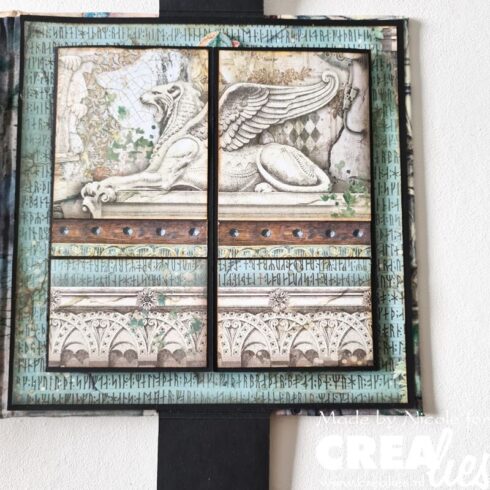 Crealies Cardzz stanssi SQUARE GATEFOLD CARD 2