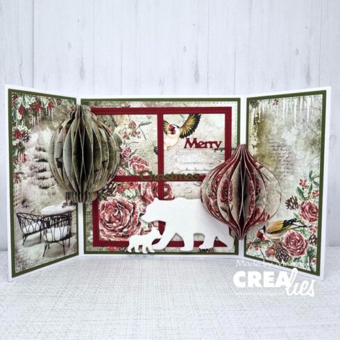 Crealies Cardzz stanssi SQUARE GATEFOLD CARD 4