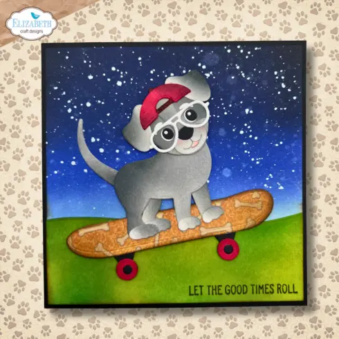 Elizabeth Craft Designs stanssi SKATEBOARD