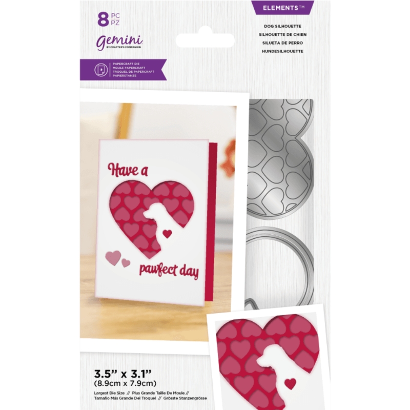 Gemini Elements stanssi – DOG SILHOUETTE