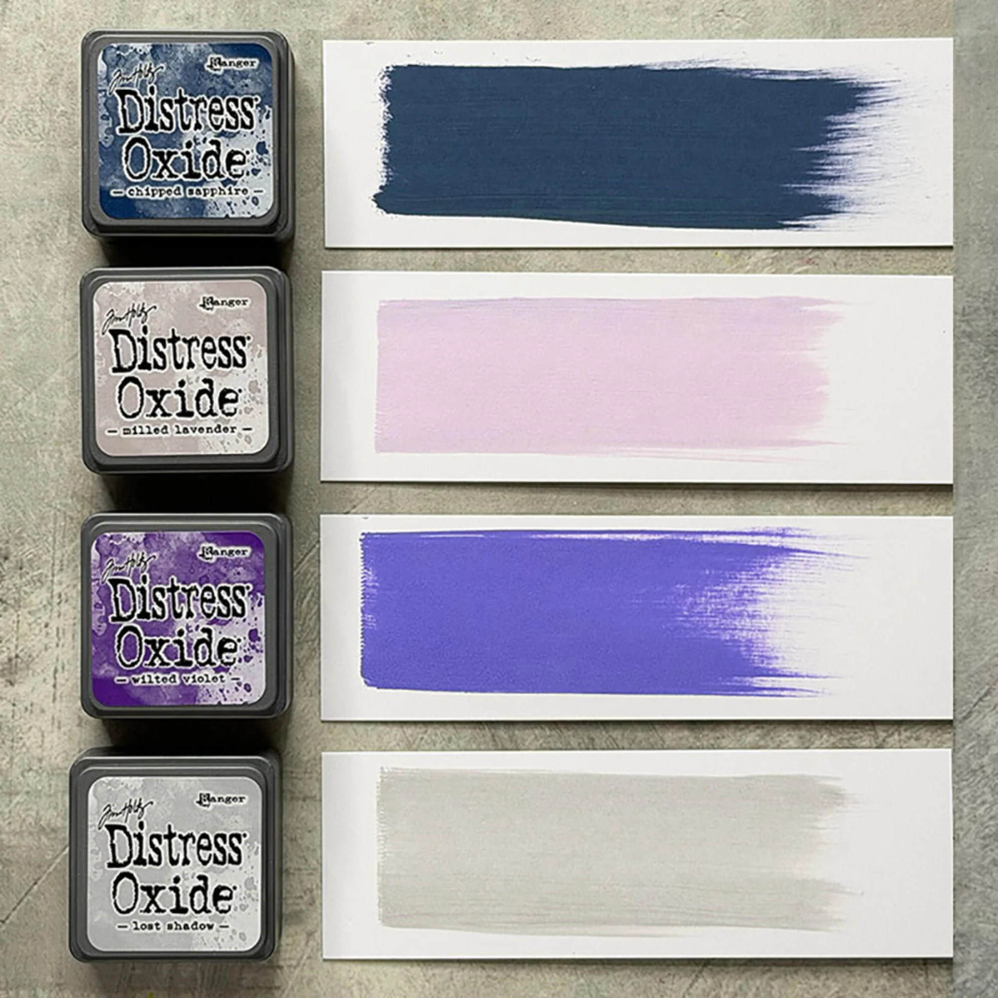 Ranger Tim Holtz – Distress Mini Oxide Ink Pads #17 mustetyynyt - Image 2