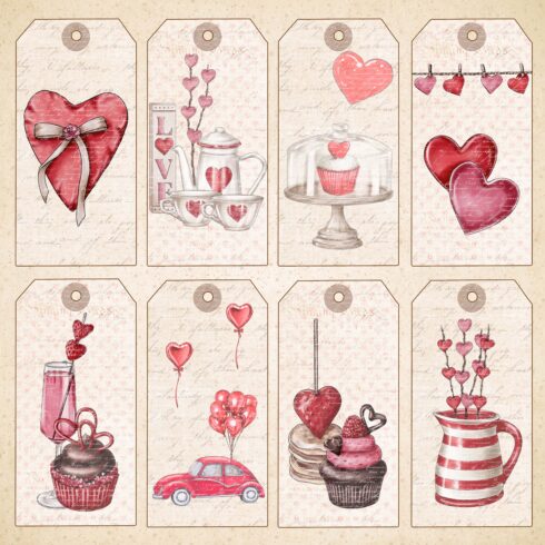 Reprint Hearts paperilajitelma9