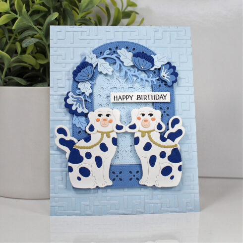 Spellbinders stanssi Regal Reflections ARCH PUNCH PIERCE PLATE5