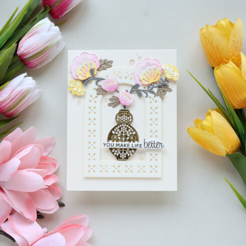 Spellbinders stanssi Regal Reflections1
