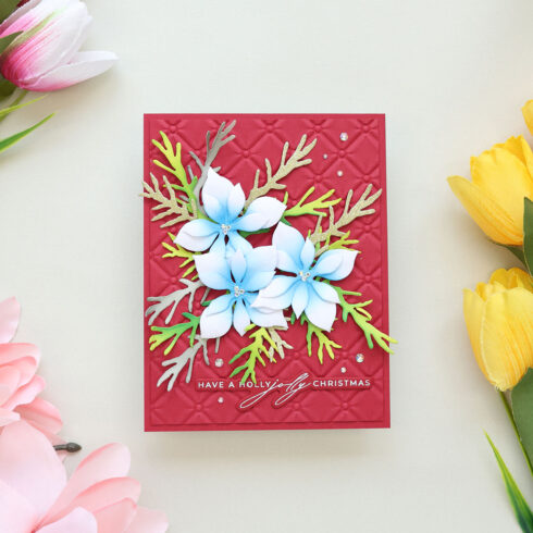 Spellbinders stanssi The Poets Garden LOVE IN A MIST5