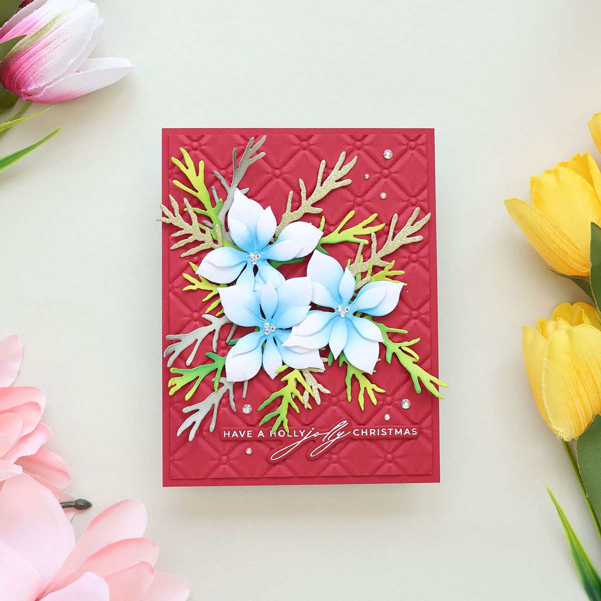 Spellbinders stanssi – The Poet's Garden LOVE-IN-A-MIST - Image 6