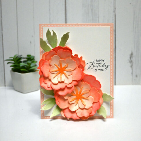 Spellbinders stanssi – The Poets Garden CLEMATIC POET8