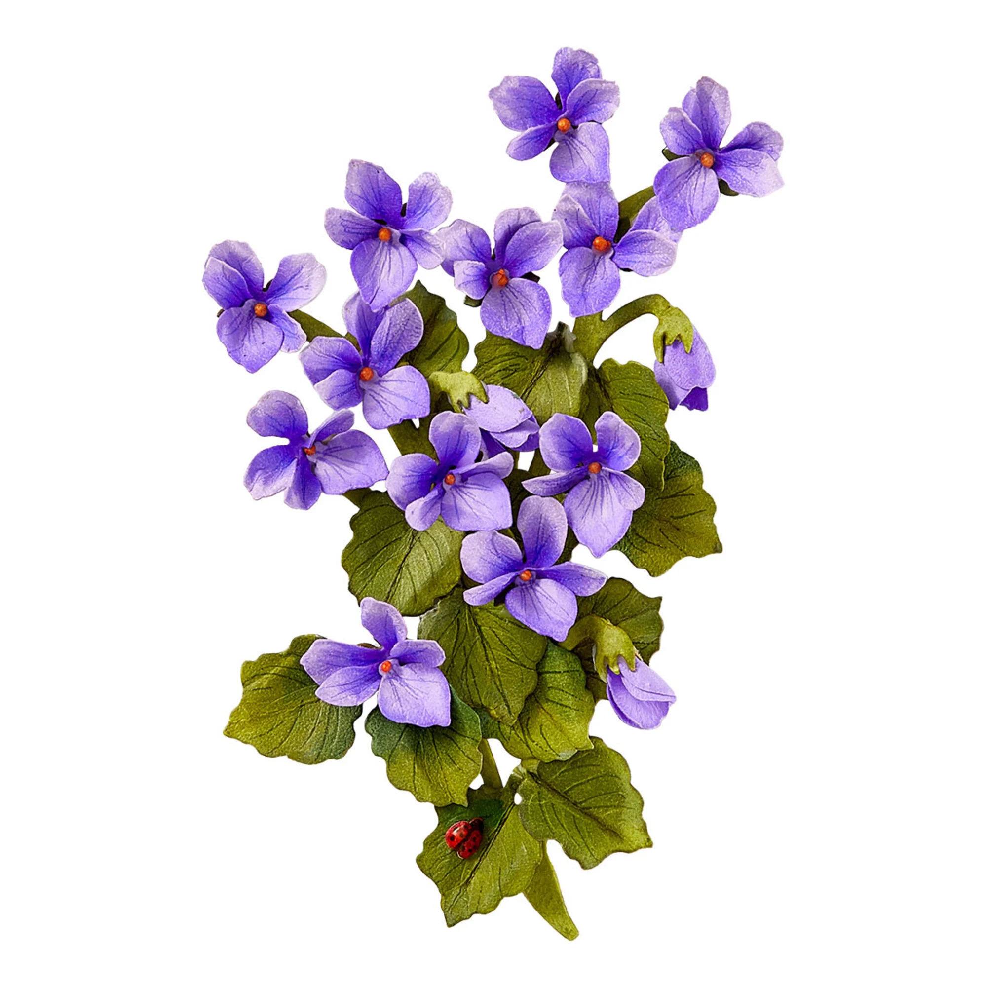 Spellbinders stanssi – The Poet's Garden WILD VIOLET AND LADYBUGS - Image 7