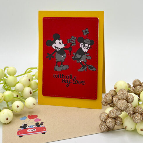 Spellbinders – Classic Mouse Love Rub Ons siirtokuvat 17 kpl1